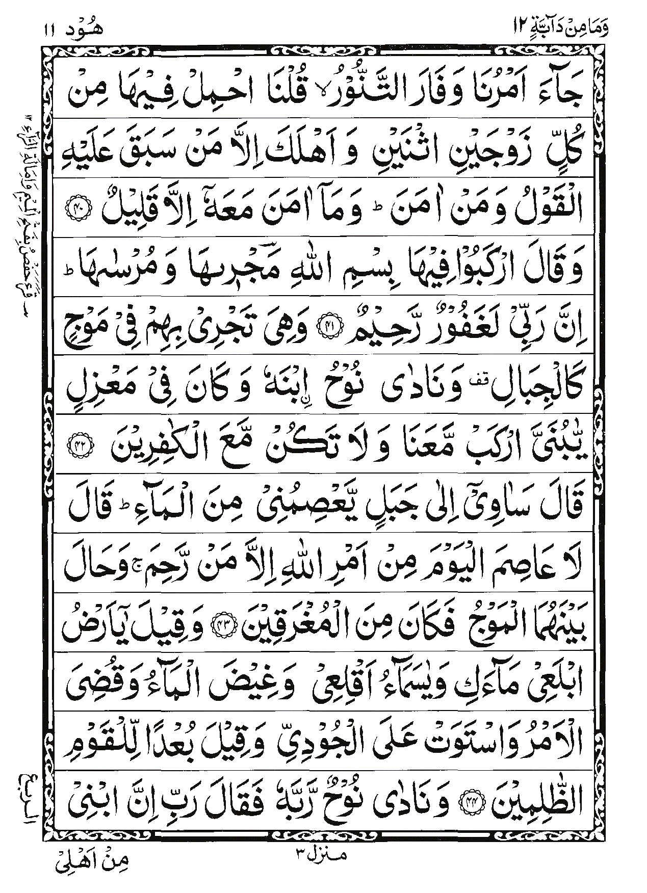 Surah Hud Page 8